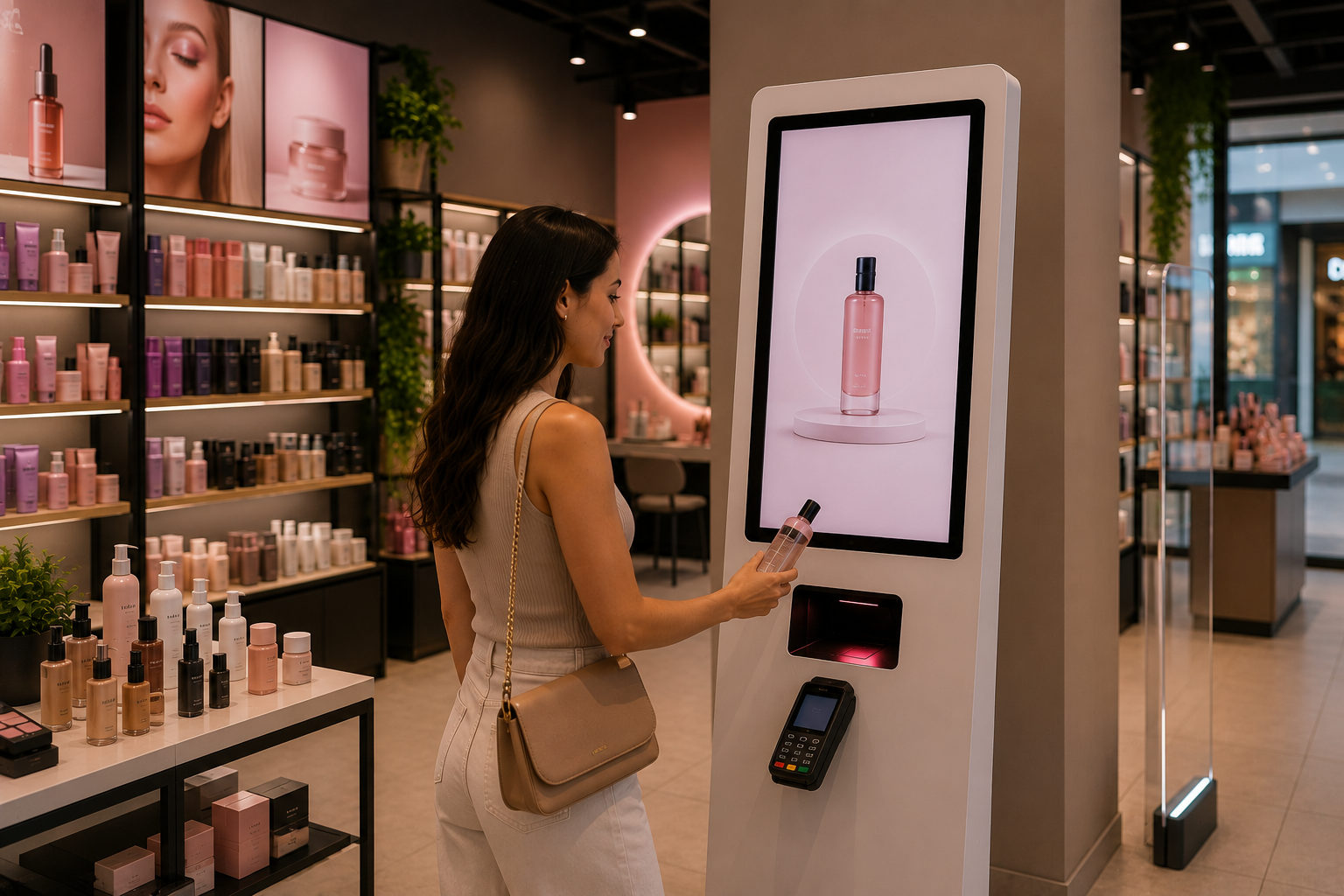 Segmento de beleza e cosméticos